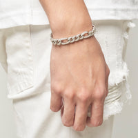 COLD LOCK - 10mm 手鍊 (White Gold) (BP)