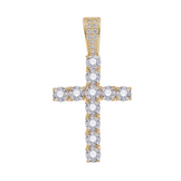 ICE CROSS PIECE - 墜飾 (Yellow Gold)