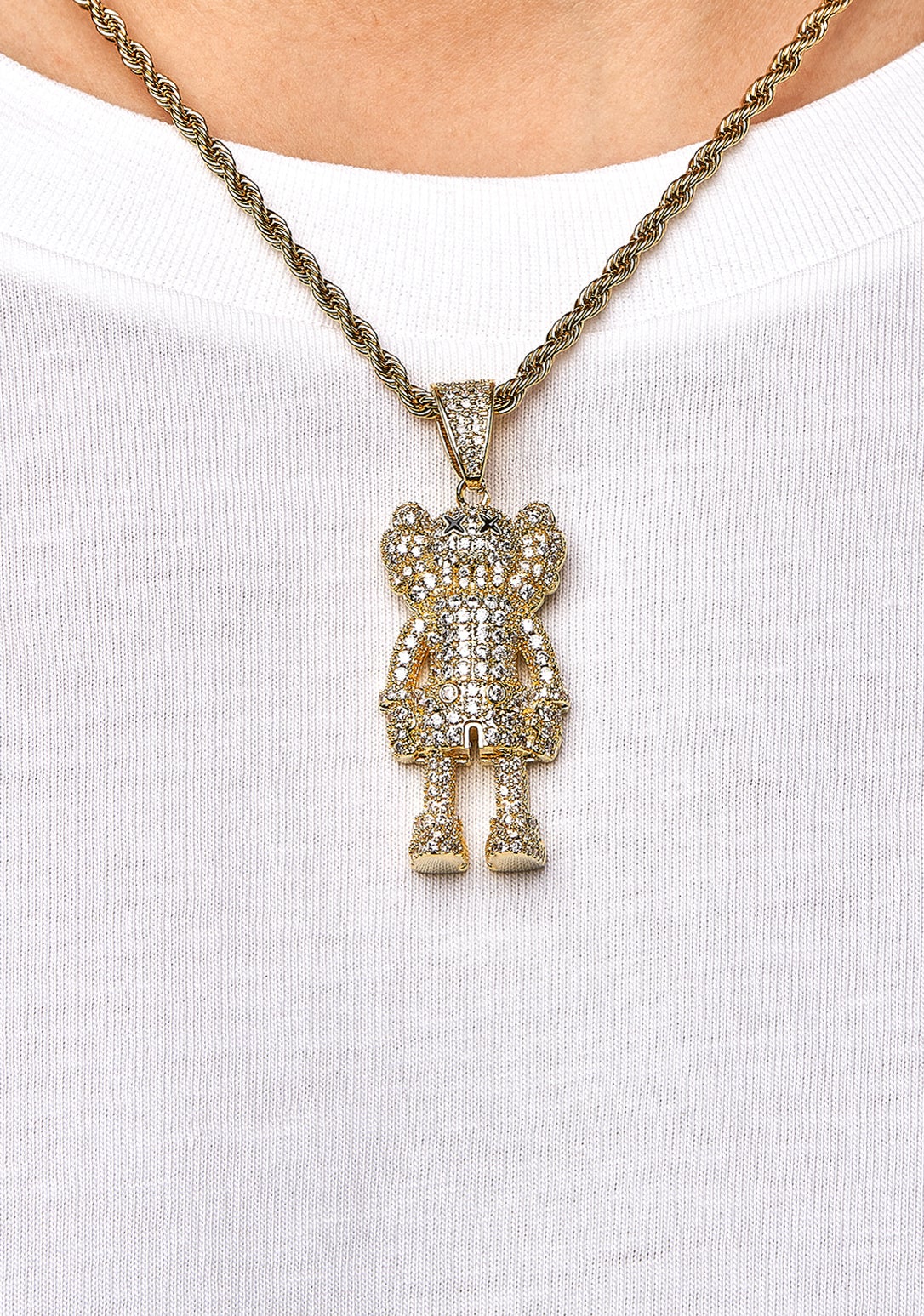 ICE KAWS PIECE - 墜飾 (Yellow Gold)