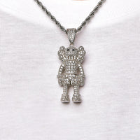 ICE KAWS PIECE - 墜飾 (White Gold)