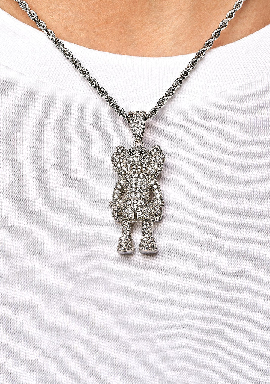 ICE KAWS PIECE - 墜飾 (White Gold)