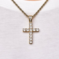 ICE CROSS PIECE - 墜飾 (Yellow Gold)