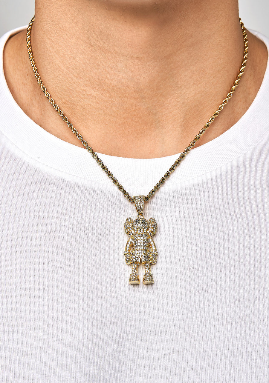 ICE KAWS PIECE - 墜飾 (Yellow Gold)