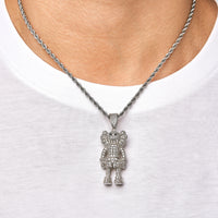 ICE KAWS PIECE - 墜飾 (White Gold)